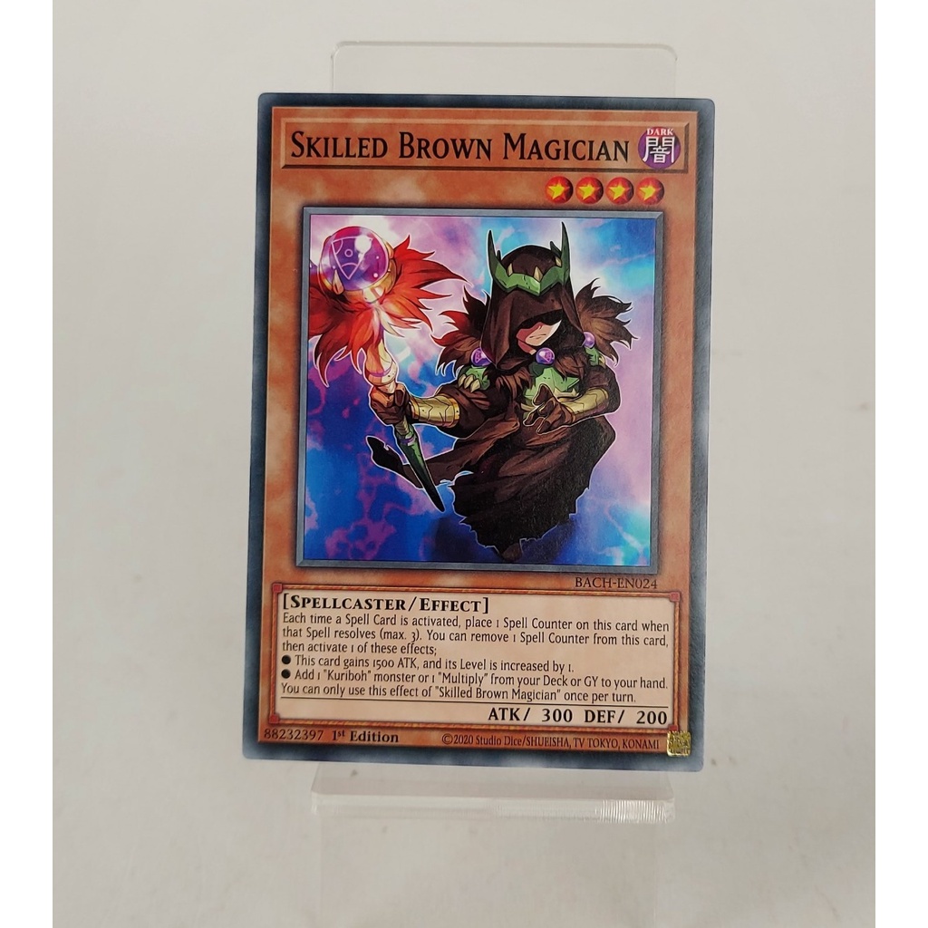 Thẻ Skilled Brown Magician- Yugioh