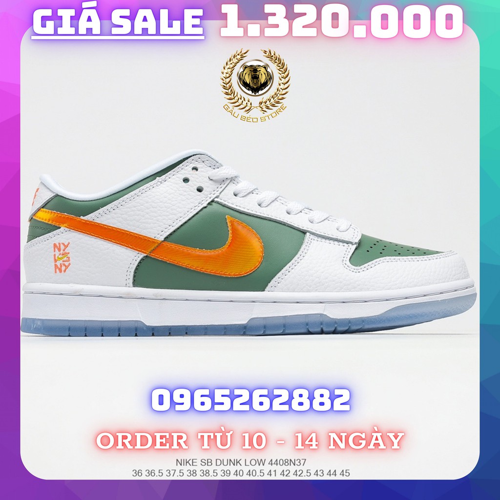 Order 1-2 Tuần + Freeship Giày Outlet Store Sneaker _Nike Dunk Low'NY vs. NY MSP: 4408N371 gaubeostore.shop
