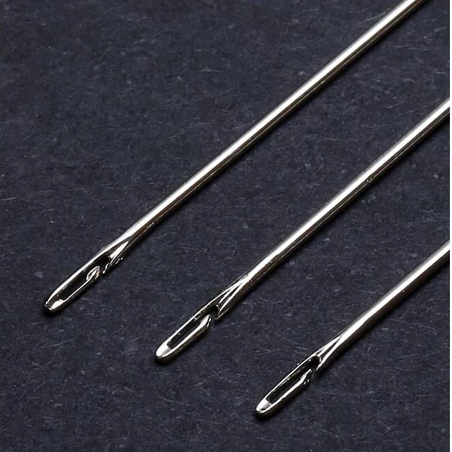 Hộp 12 chiếc kim khâu không cần xỏ chỉ tiện lợi cho người già và trẻ em