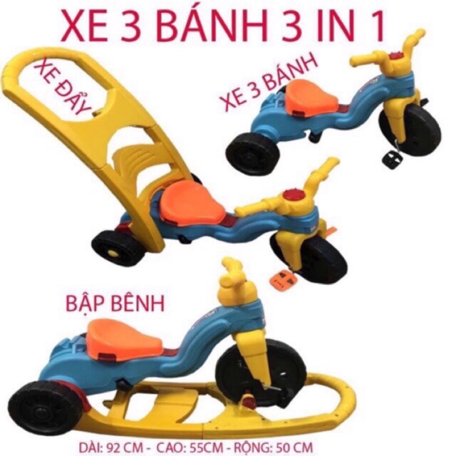Xe đạp có tay đẩy