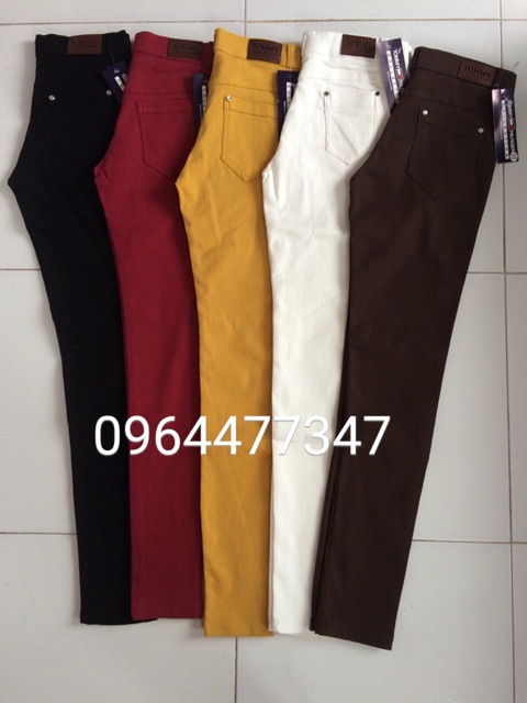 QUẦN KAKI NỮ TRƠN SIÊU CO GIÃN