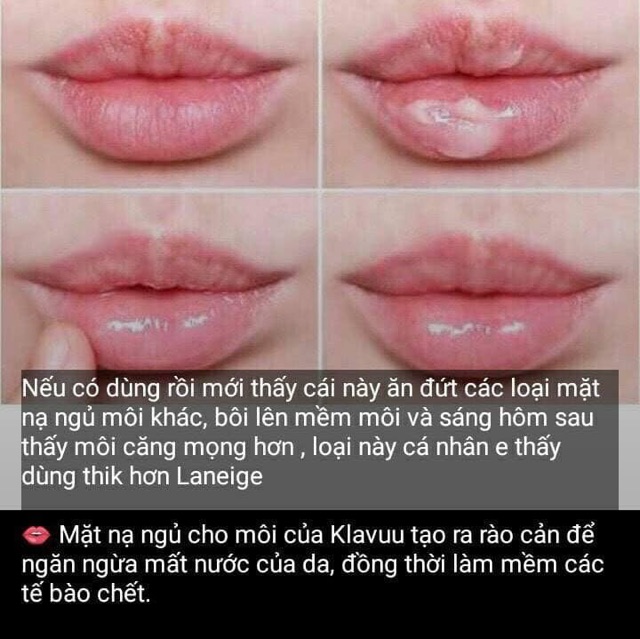 Ủ dưỡng làm hồng môi Klavuu