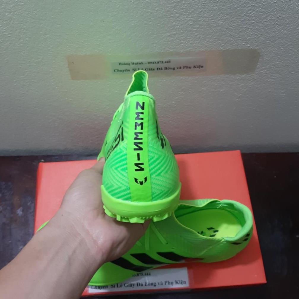 Giày đá bóng Nemeziz Messi Tango 18.3 TF Xanh chuối 💛 🎧