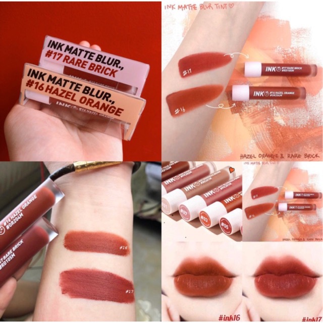 Son Kem Peripera Ink Matte Blur Tint New 2019