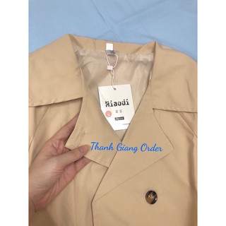 Order _ Khoác dáng Hàn 2 lớp dày dặn size S