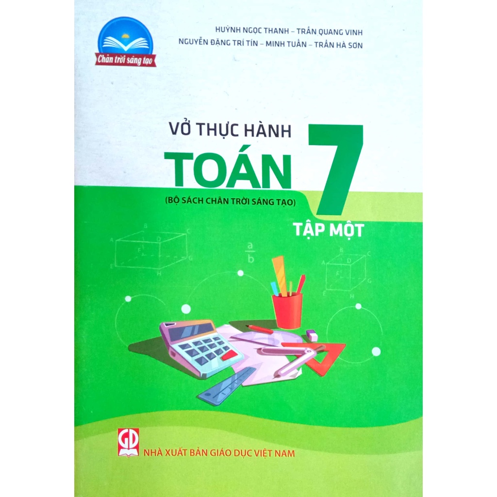 Sách - Vở thực hành Toán 7 tập 1 - Chân Trời Sáng Tạo