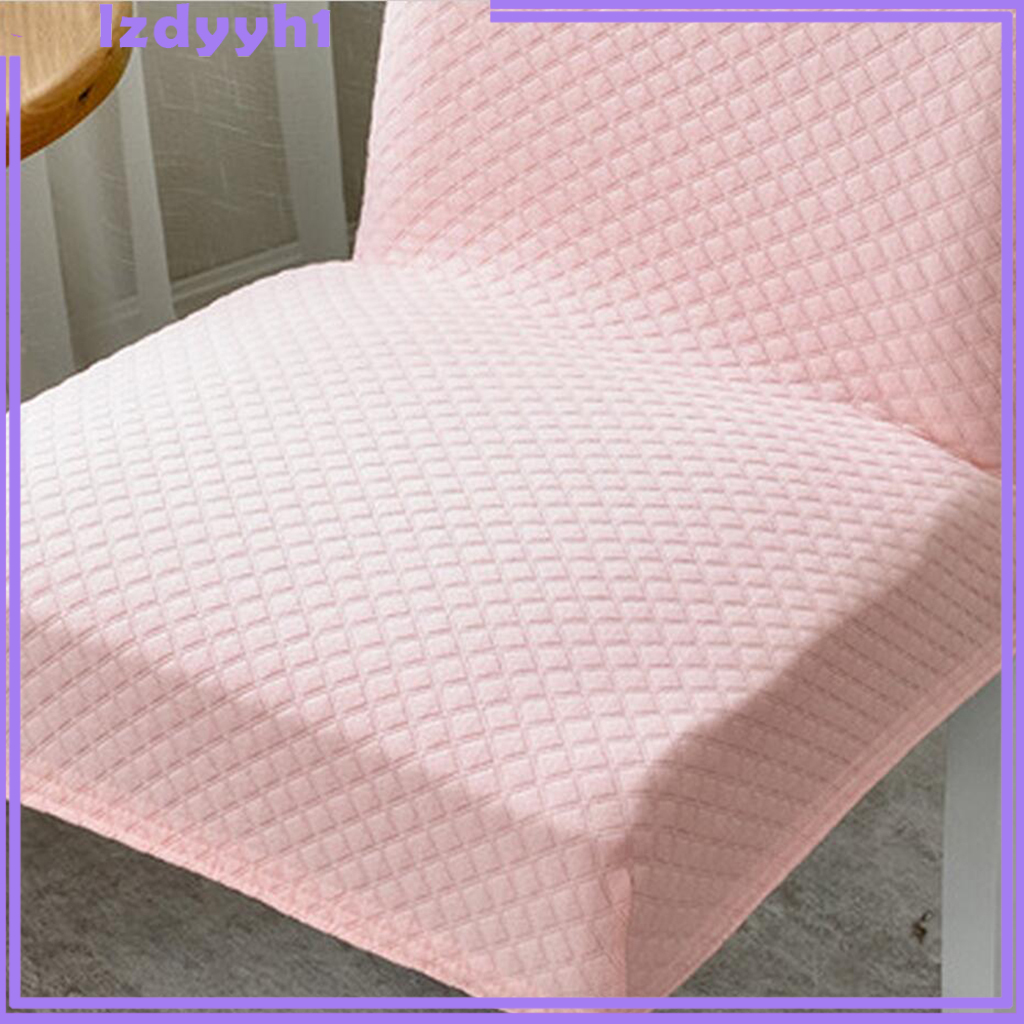 JoyDIY Knitted One-piece Dining Room Chair Cover Slipcover Protector  Purple