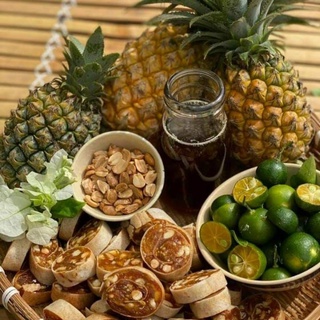KẸO KHÓM TẮC ĐẬU CUỘN