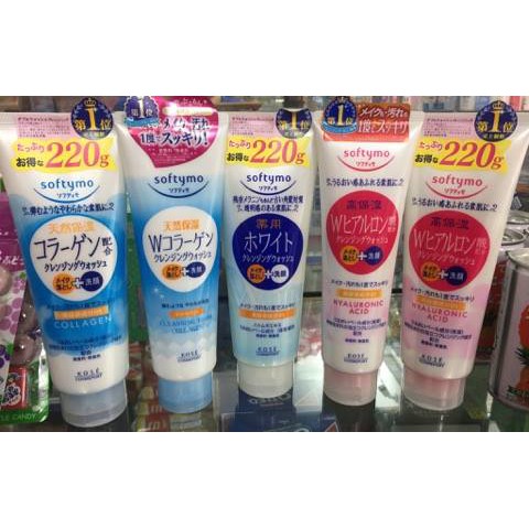 Sữa rửa mặt sáng da Kose Softymo 220g | BigBuy360 - bigbuy360.vn