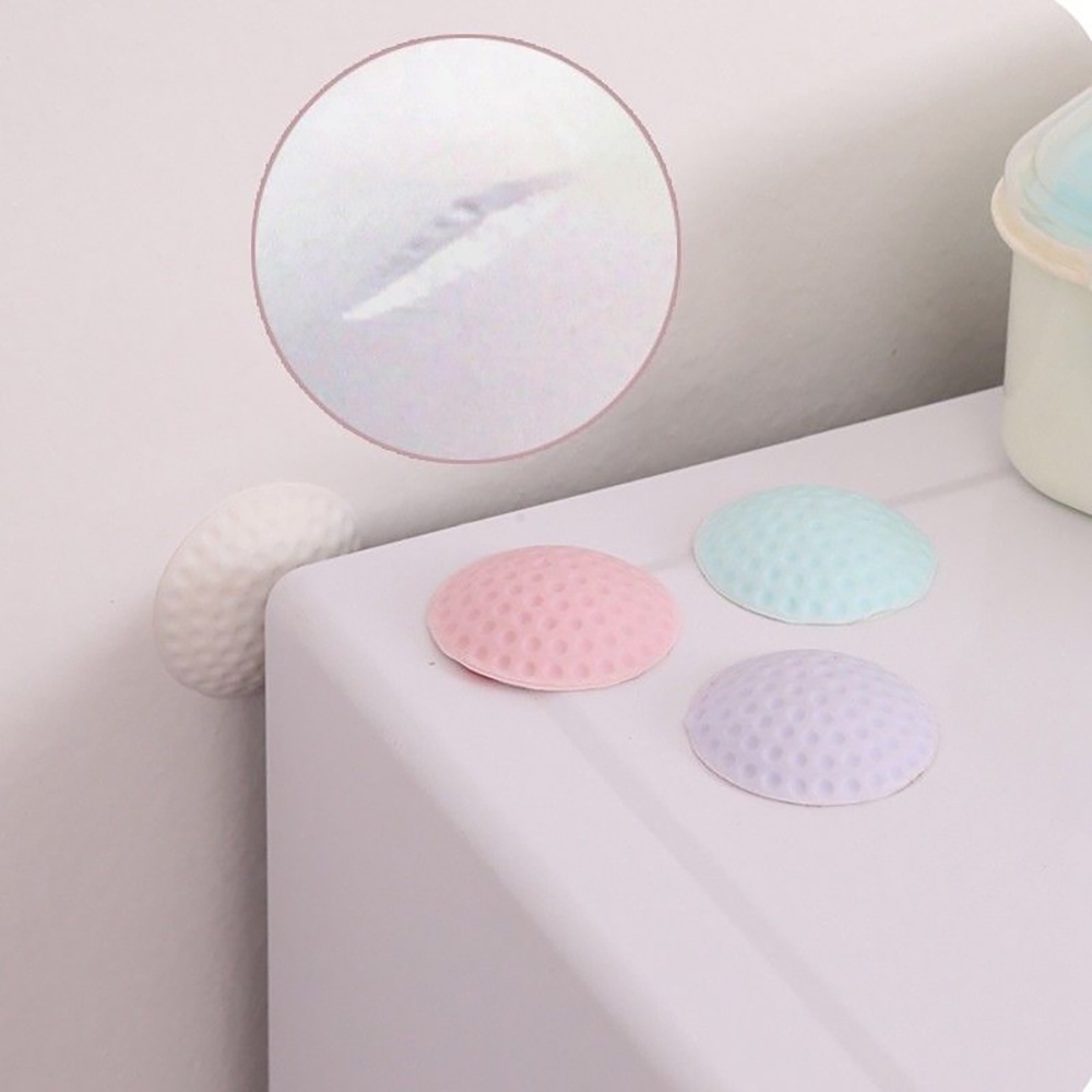 Furniture Crash Pad Wall Thickening Shockproof Mat Door Wall Stick Golf Modelling Rubber Pad Handle Door Lock burang