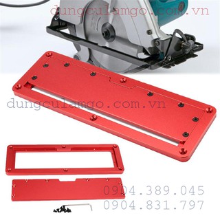 Tấm gá chế máy cưa bàn | tấm gá bàn máy cưa