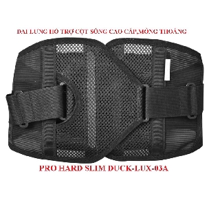 Đai lưng hỗ trợ cột sống cao cấp,mỏng thoáng PRO HARD SLIM DUCK-LUX-03A