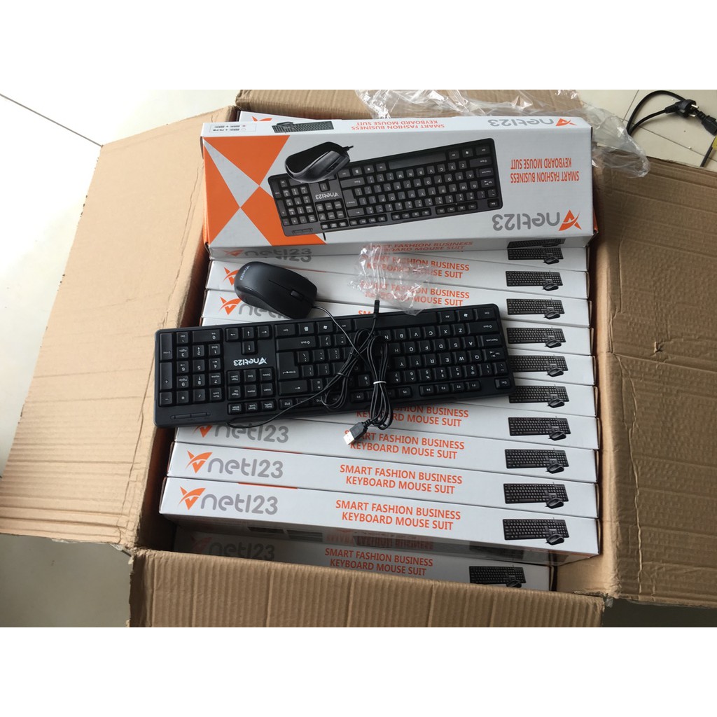 Bộ phím chuột văn phòng dành cho máy tính VNET 123 | BigBuy360 - bigbuy360.vn