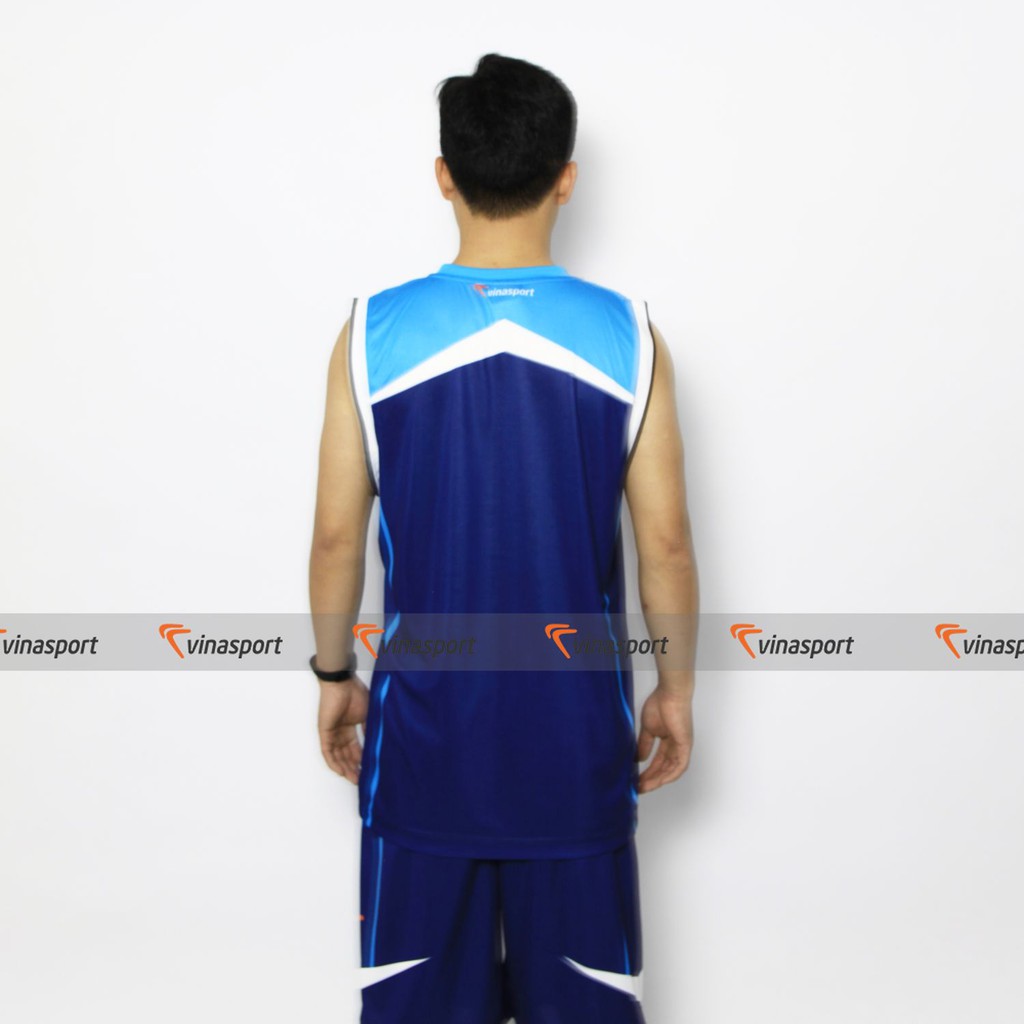 Quần áo bóng rổ Vinasport Ocean Blue