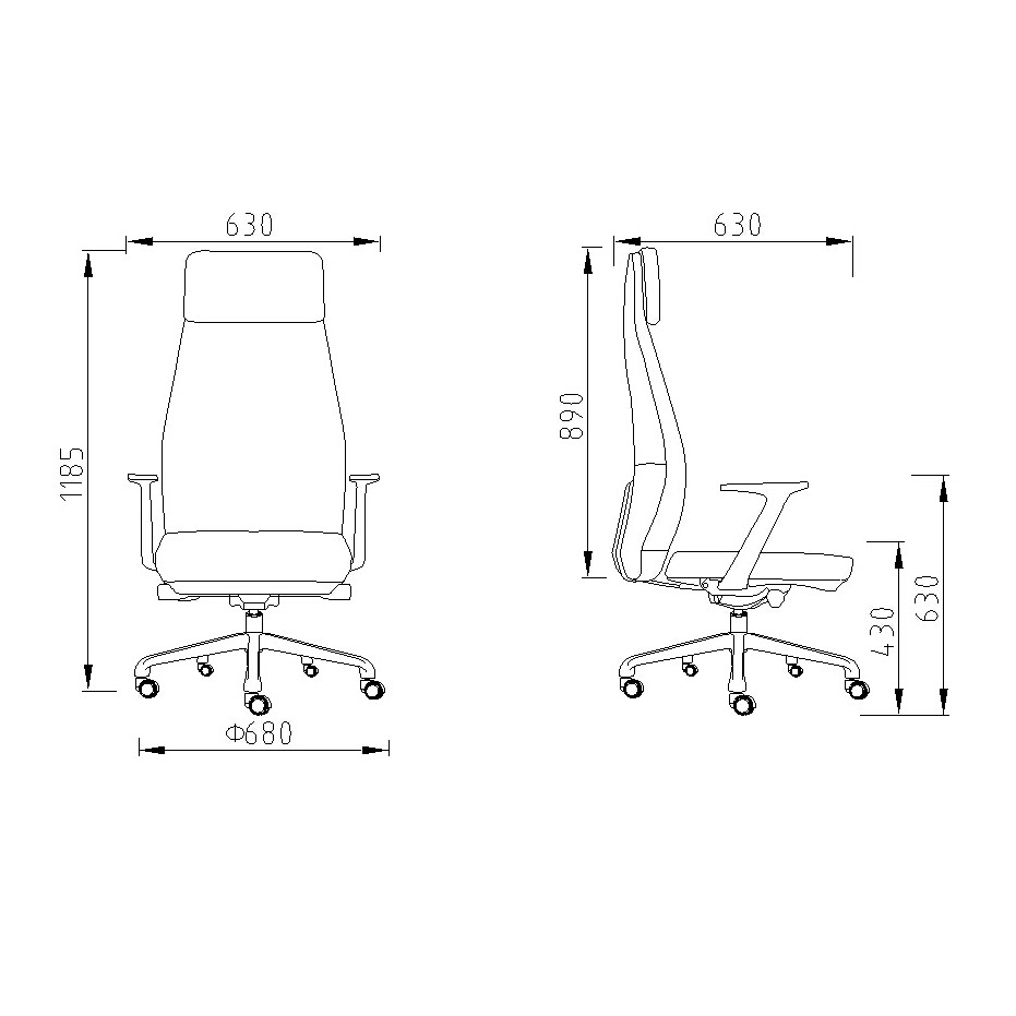 Ghế xoay cao cấp nhập khẩu LBK007 (Bảo hành 3 năm)