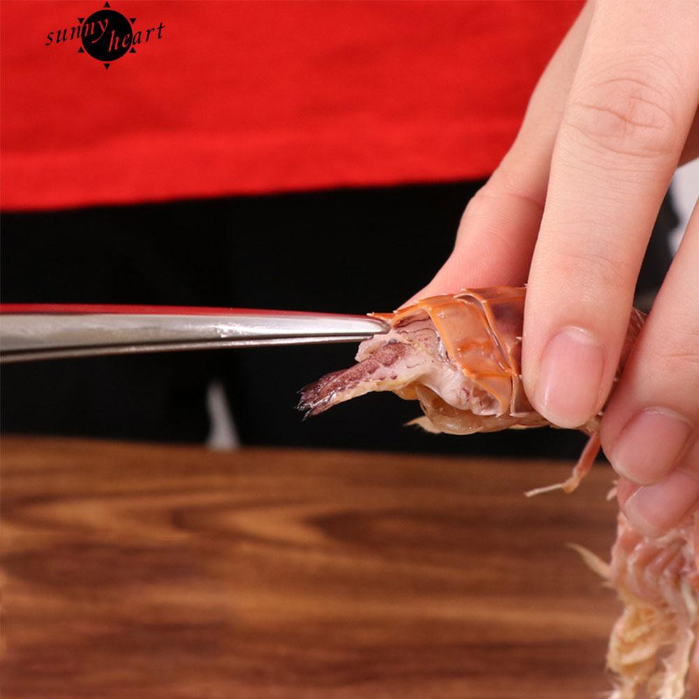 Dụng Cụ Bóc Vỏ Tôm Tiện Lợi Bằng Thép Không Gỉ