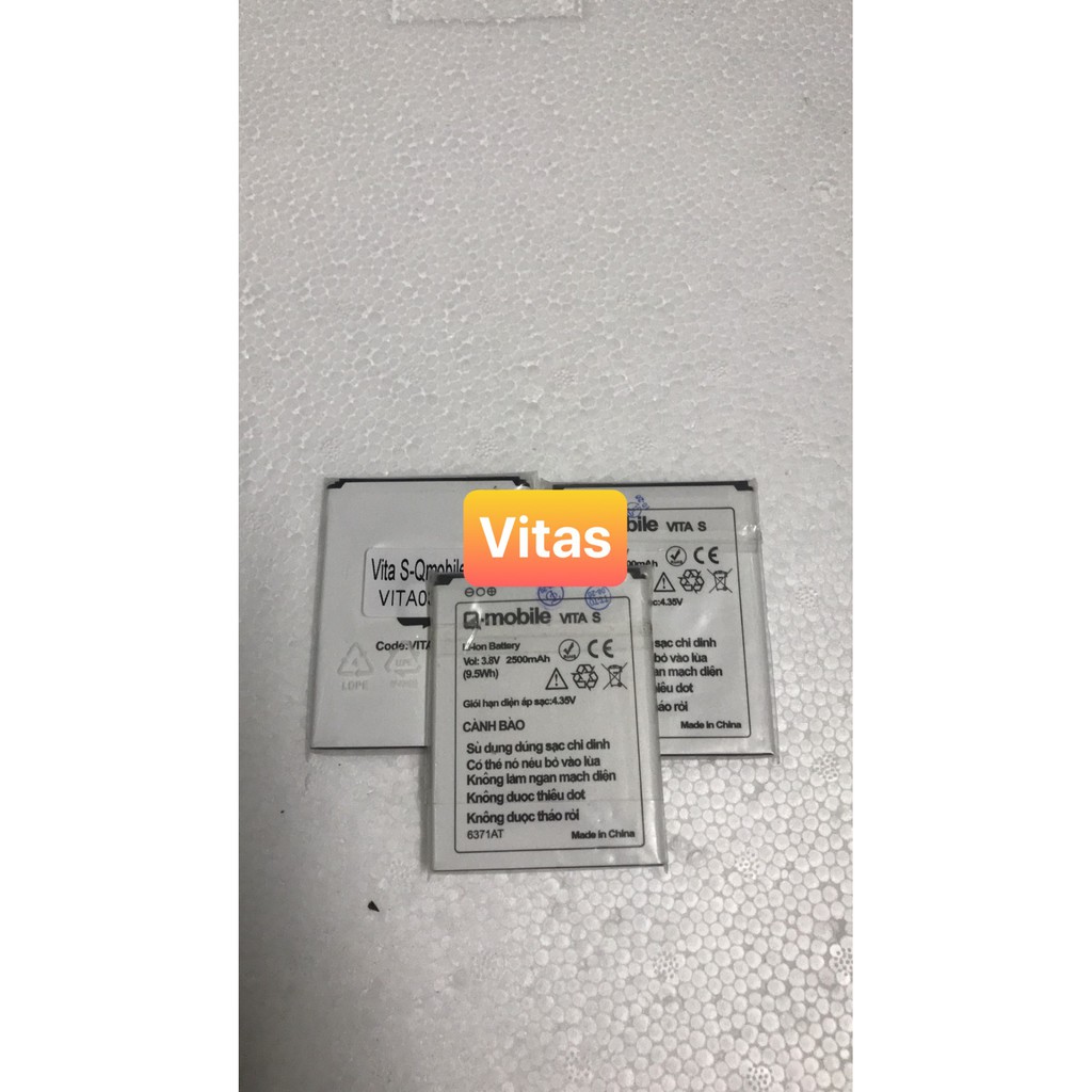 pin điện thoại vita s - qmobile