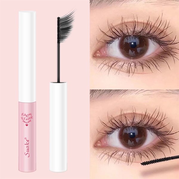 Mascara Suake 4D Màu Đen/ Nâu Chống Thấm Nước Chuốt Dài Mi Chuyên Nghiệp