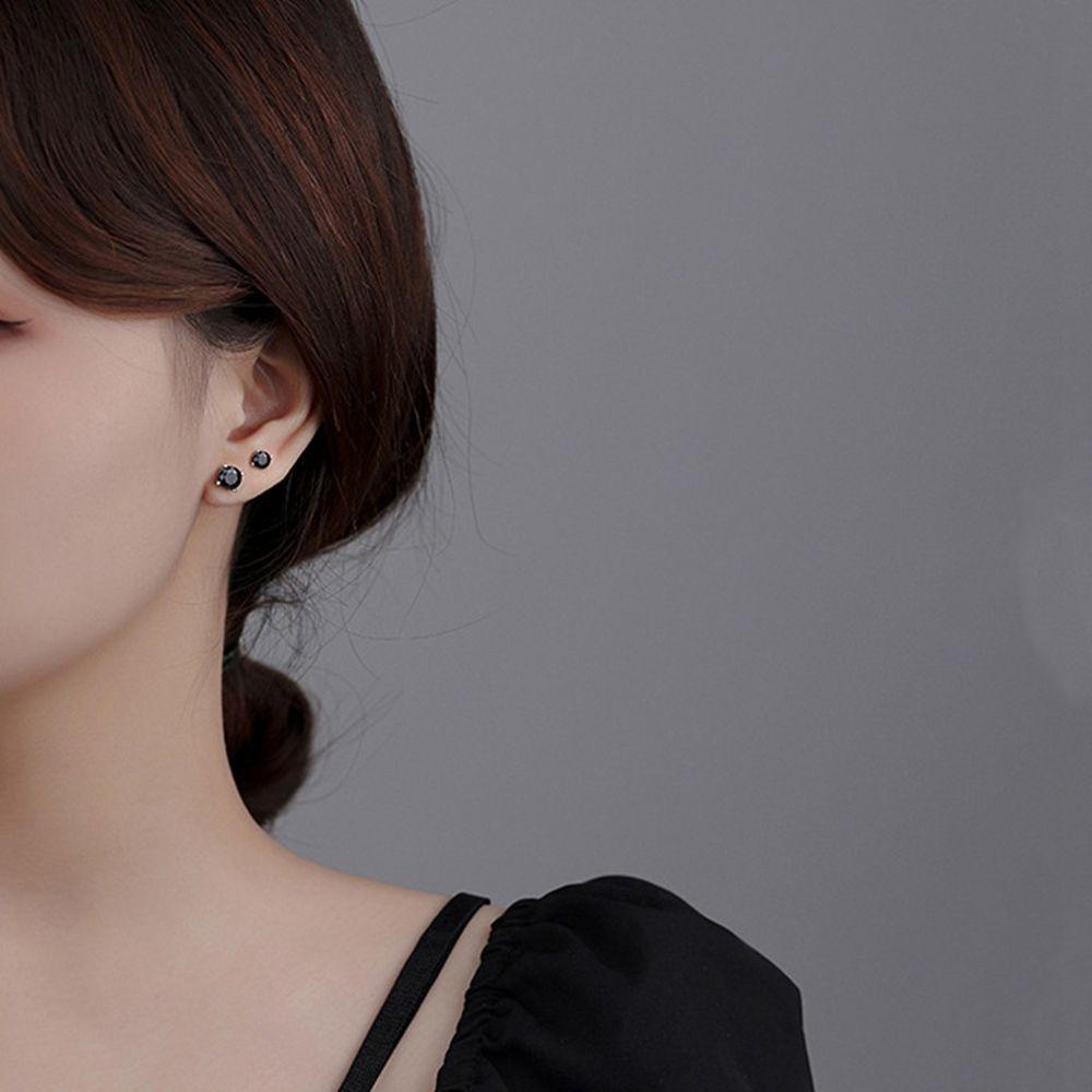 Bông Tai Thanh Lịch Không Gây Dị Ứng S925|Khuyên Tai Mini Chống Nghẹt Thời Trang