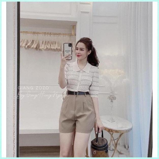 (HOT)  2243 Quần sóc kèm đai lưng .