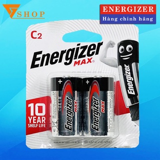 [CHÍNH HÃNG] Pin trung C Energizer E93 vỉ 2 viên dung lượng cao