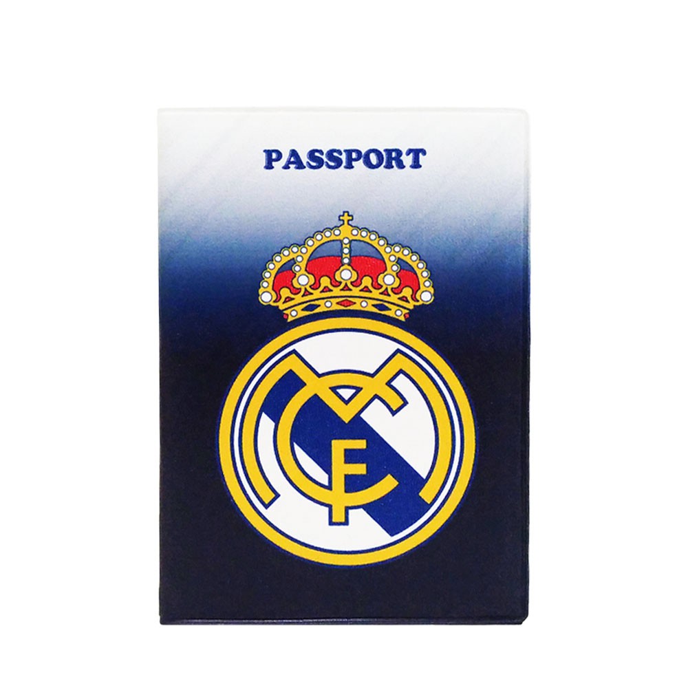 Vỏ Bọc Hộ Chiếu In Logo Real Madrid