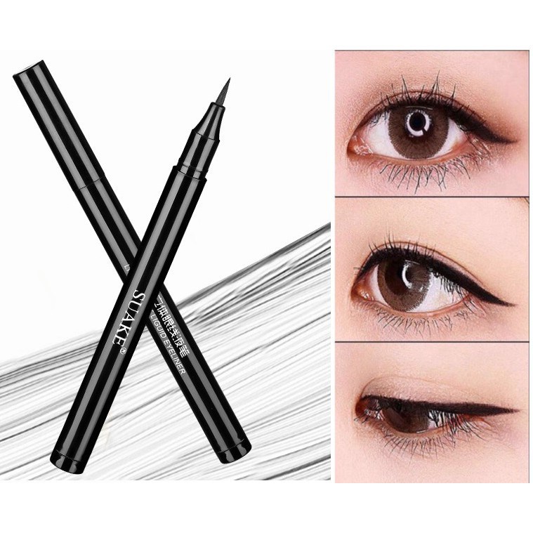 Kẻ Mắt Nước SUAKE Vỏ Đen Mực Đen LÂU TRÔI