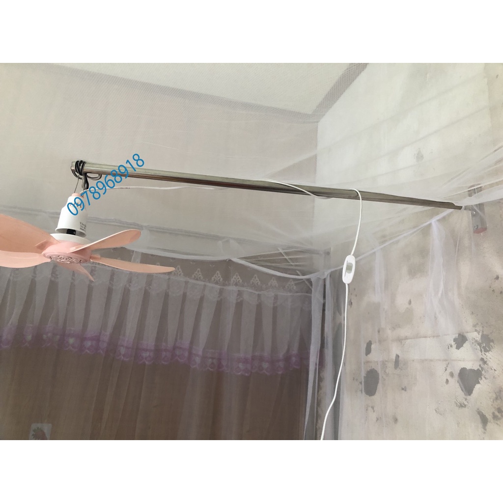 THANH TREO QUẠT MÀN KHUNG INOX HÀNG GIA CÔNG GIÁ RẺ