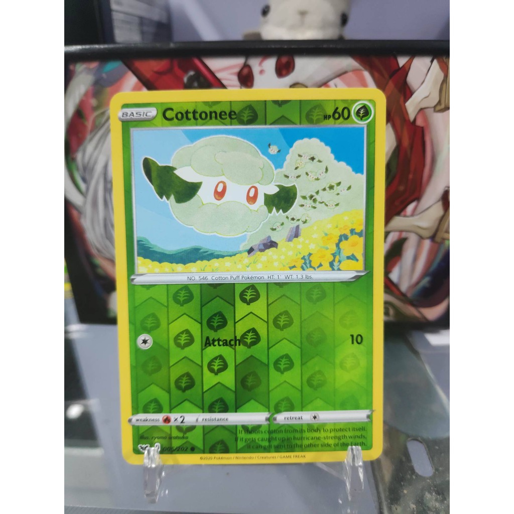 [ Dưa Hấu Yugioh ] Lá bài thẻ bài Pokemon Cottonee