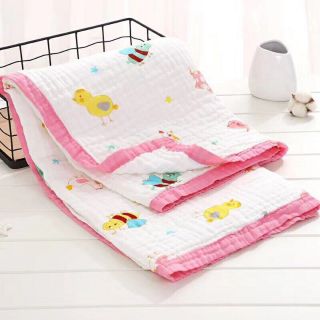 Chăn Aden sợi tre 4 lớp 120*120cm
