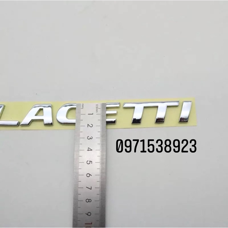 TÊN SẢN PHẨM : LOGO CHỮ LACETTI CAO CẤP GIÁ RẺ