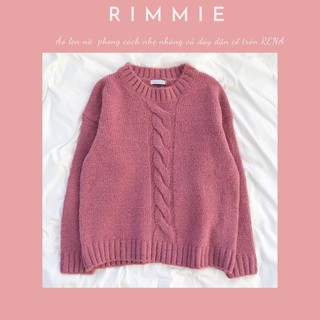 [ Hàng có sẵn ] Áo len nữ RENA ấm áp thu đông 2020 phong cách nhẹ nhàng và dày dặn cổ tròn RENA