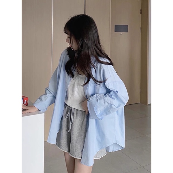 ❤️Áo Sơ Mi Kiểu Nữ Màu Trắng chất lụa hàn đẹp dài tay phong cách ulzzang vintage hàn quốc cao cấp trơn kozoda | BigBuy360 - bigbuy360.vn