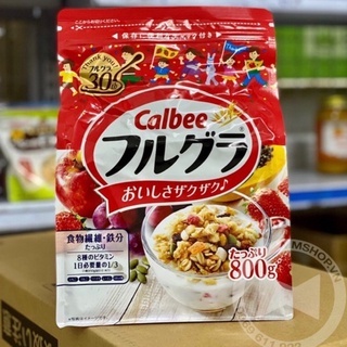 Ngũ cốc hoa quả Calbee 800g