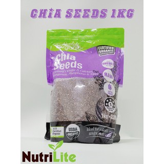 Hạt chia Seeds Úc Absolute Organic 1KG