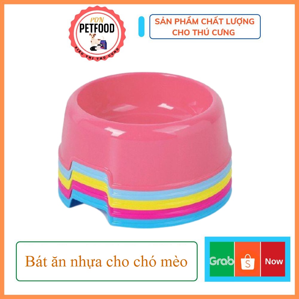 Bát ăn nhựa cho chó mèo