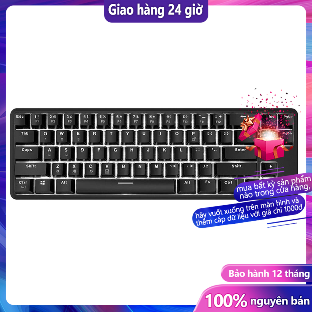 Bàn Phím Cơ Gaming Ajazz K680T 68 Phím