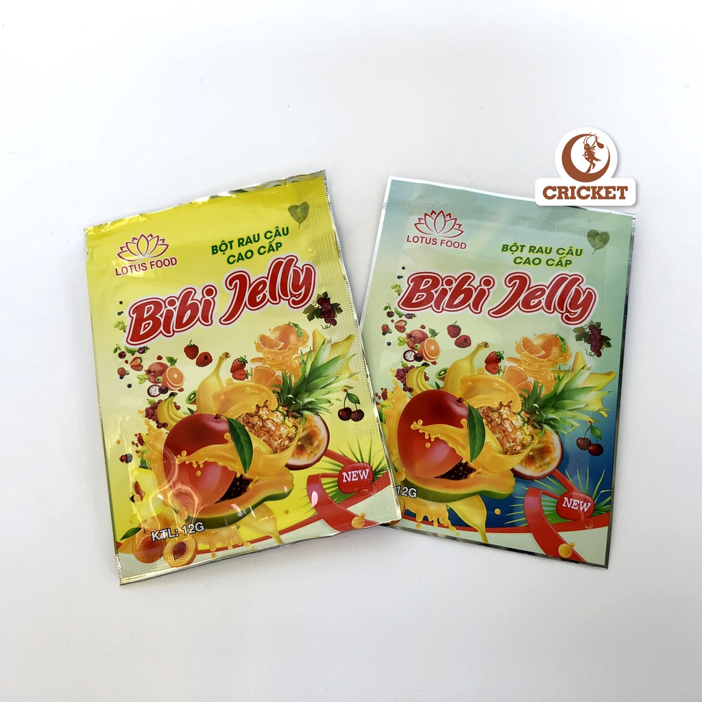 Bột Rau Câu Con Cá Dẻo 1 Gói Duy Nhất 10g
