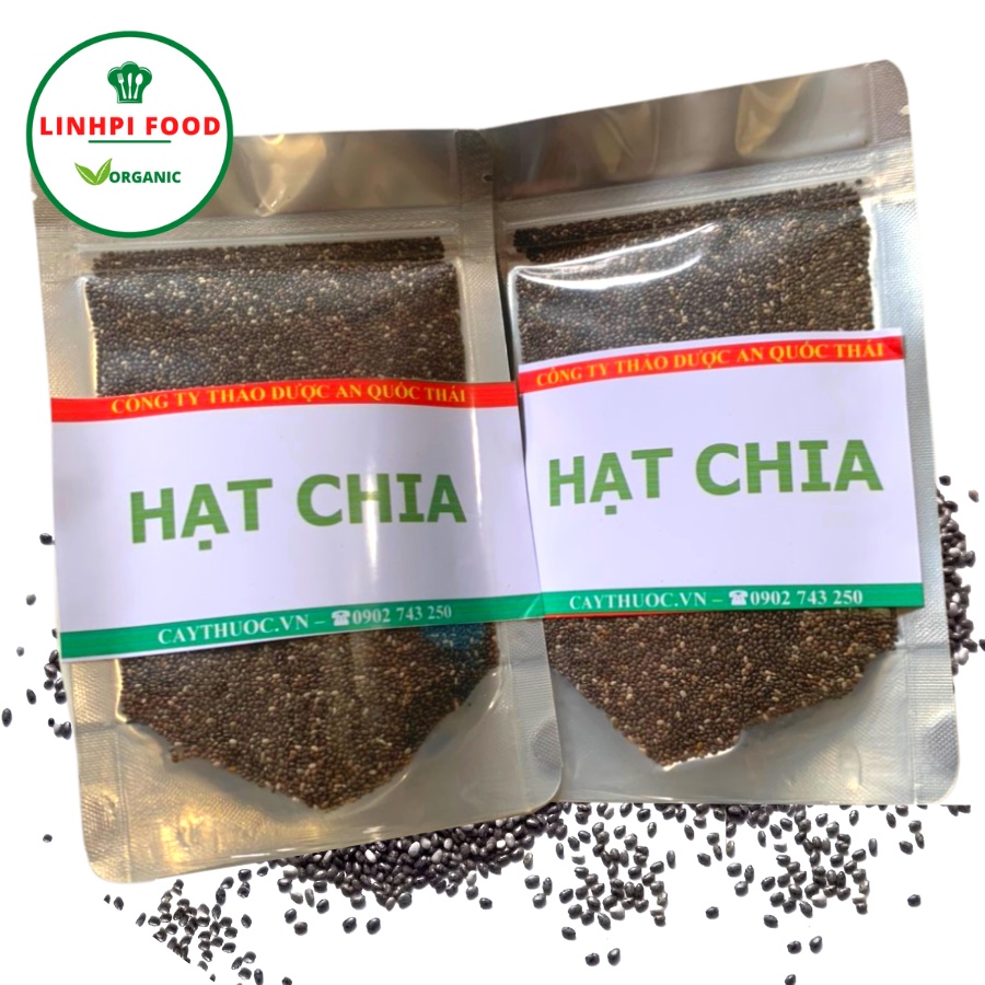 Hạt Chia Úc 100g Nhập Khẩu (Chính Hãng), Hạt Chia Organic Làm Bánh, Pha Nước Uống, Chia Seeds Giảm Cân, Tốt Cho Sức Khỏe