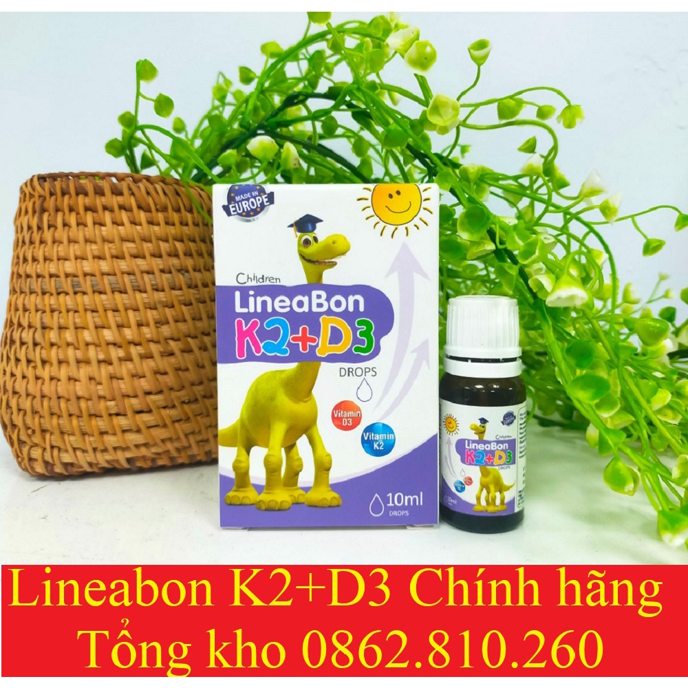 Combo Lineabon K2+D3 cho khách mua kèm