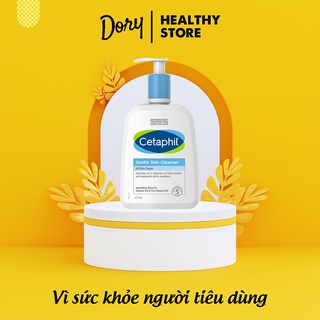 Sữa Rửa Mặt CETAPHIL Gentle Skin Cleanser - Chai 473ml