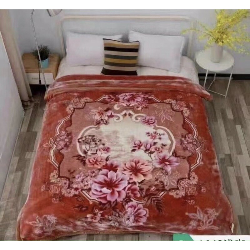 Chăn băng lông tuyết nhung Thái siêu ấm xịn xò 3kg 4kg 5kg