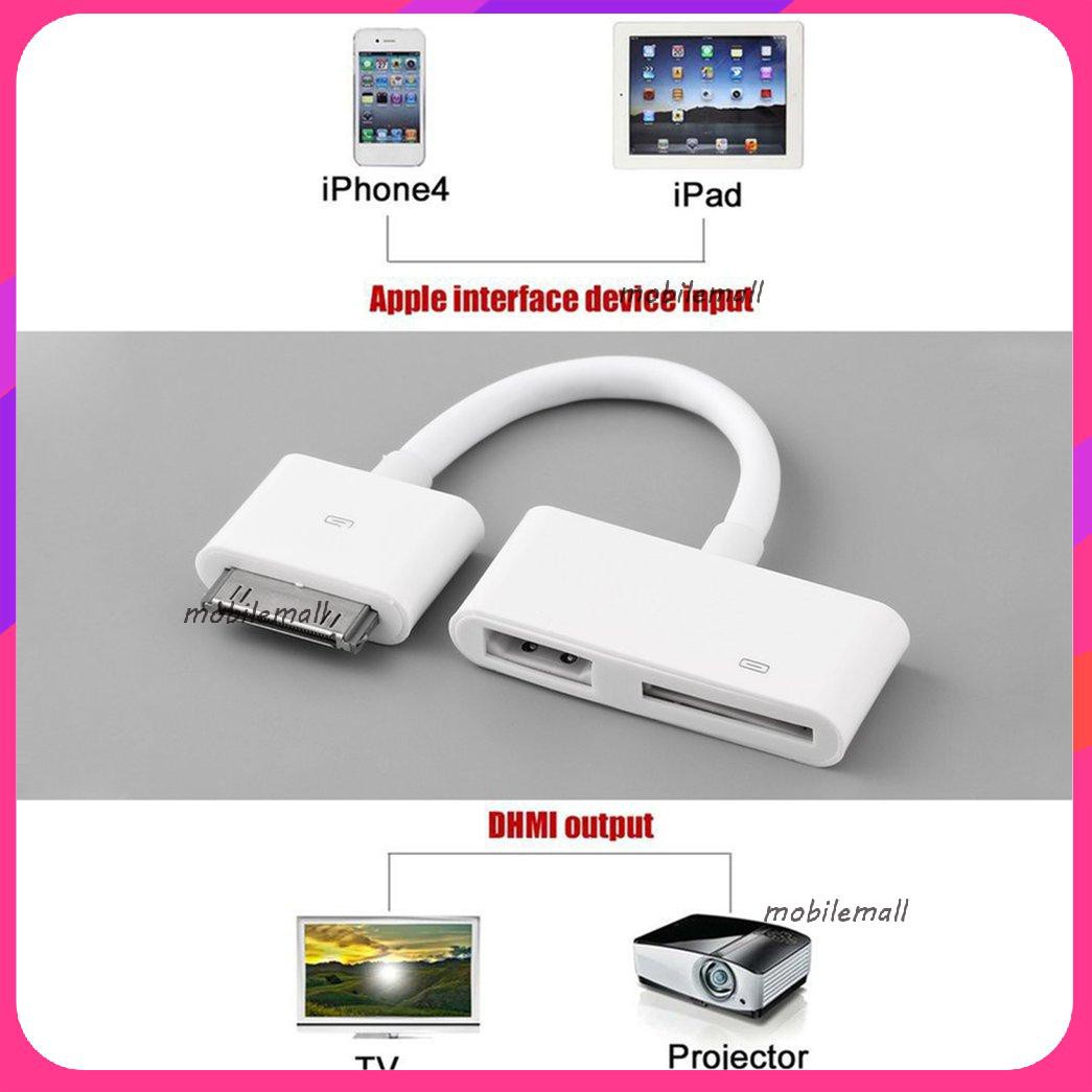 Bao Da Cho Ipad1 2-3 To 1-32447 4s36716 Hdmi-Compatible + 30pin 25509 21475av-32447