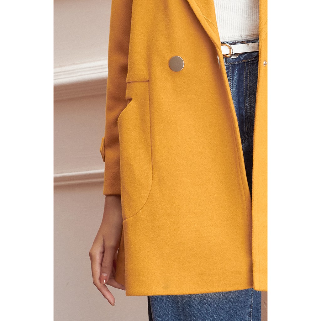 Áo khoác dạ cổ bẻ hai túi- 92 Wear | BigBuy360 - bigbuy360.vn