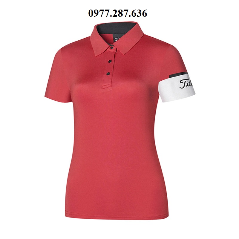 Áo golf nữ Titliest cộc tay thời trang thể thao thoáng mát nhanh khô thấm hút mồ hôi cực tốt AS009