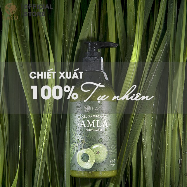 Dầu Xả Siêu Mềm Mượt, Ngăn Rụng Tóc Và Kích Thích Mọc Tóc Laco Organic Amla 300ml - LAVAHA SHOP | BigBuy360 - bigbuy360.vn