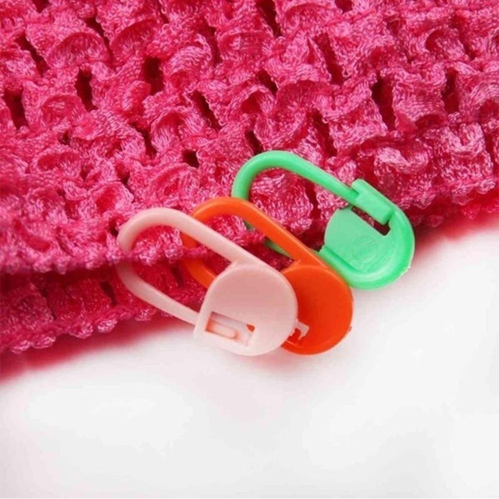 CONOPERY Set 100 / 120 kẹp nhựa đánh dấu móc đan len kiểu mới DIY