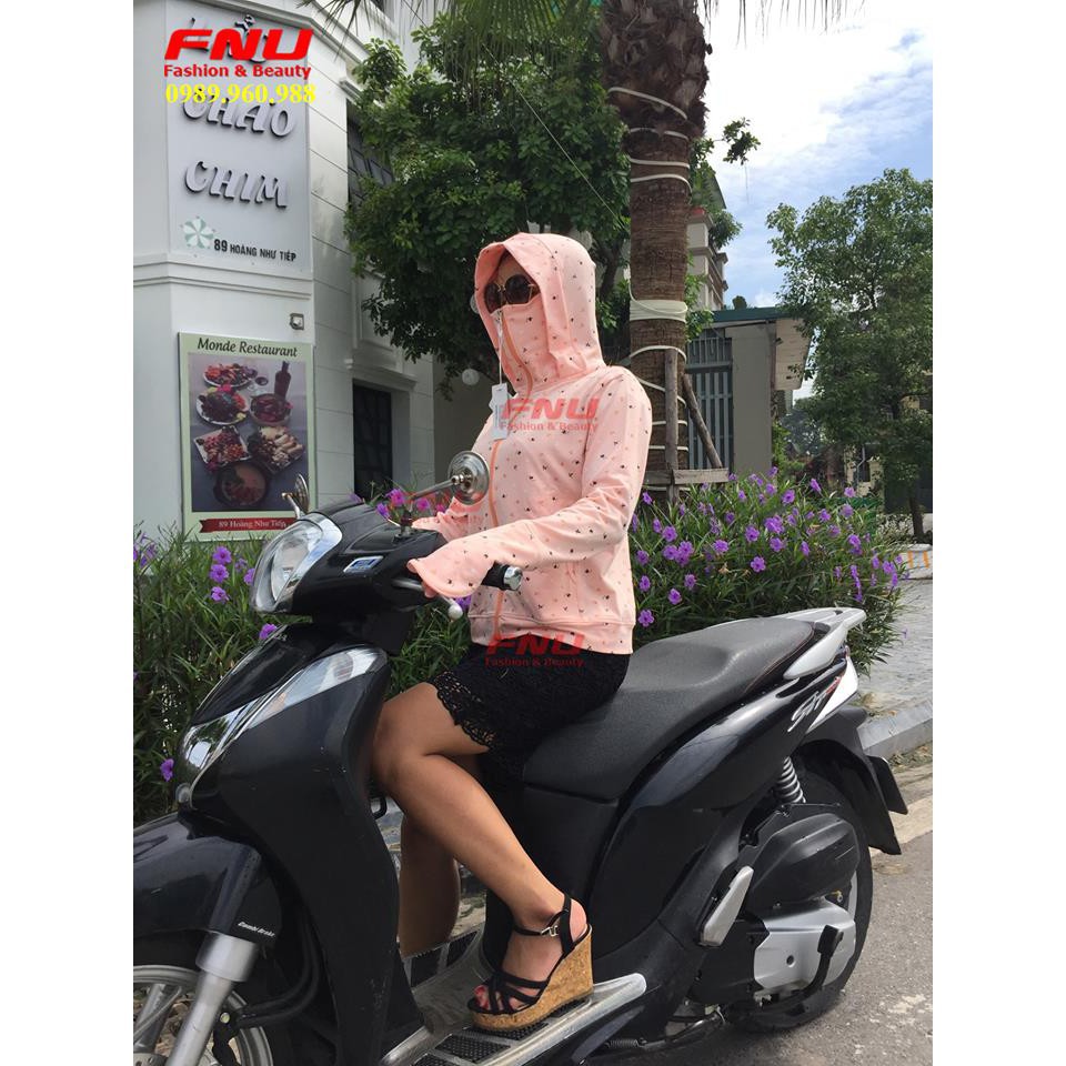 Áo Chống Nắng FNU 2in1 Họa tiết hoa bồ công anh | BigBuy360 - bigbuy360.vn
