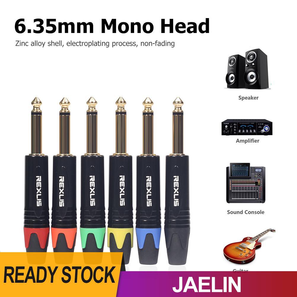 Jack Cắm Mono 6.35mm Cho Micro