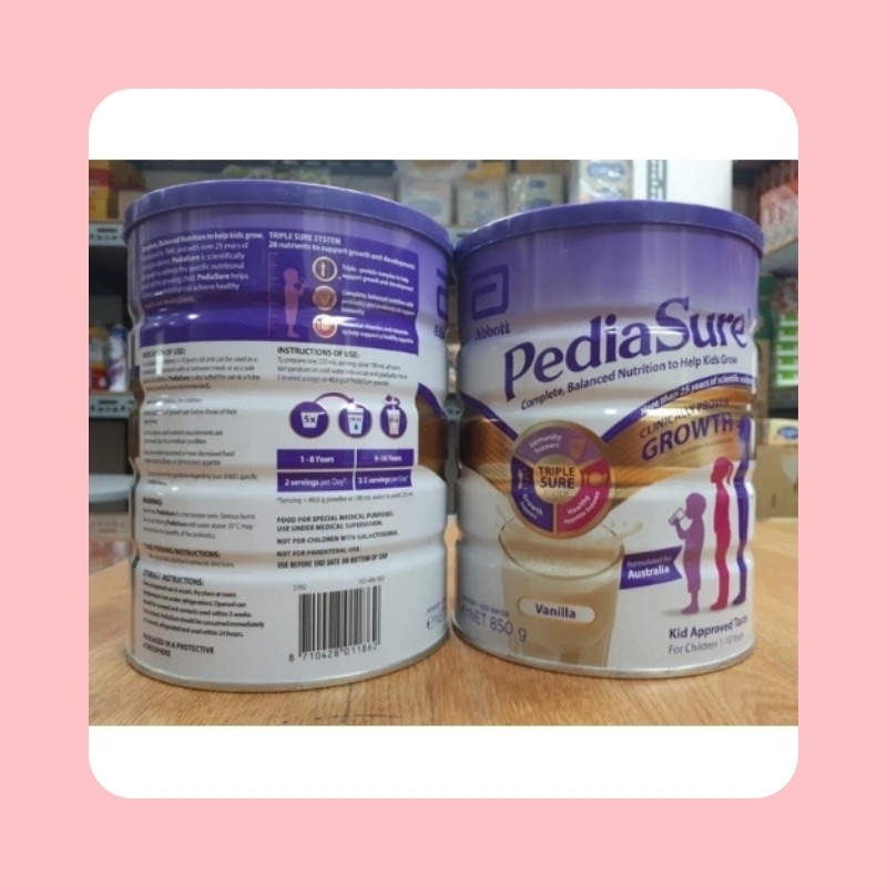 Sữa Pediasure Úc 850g HÀNG AIR